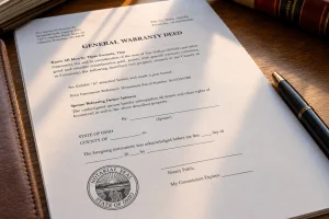 Ohio dower rights divorce house sale — ORC 2103 deed signature release